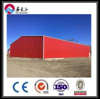 Quality Q345B Prefabricated Steel Warehouse Steel Structure Workshop With Window Upvc for sale