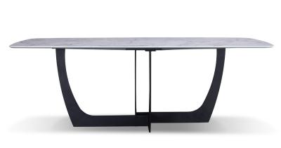Китай Керамический мраморный стол с металлической основой продается