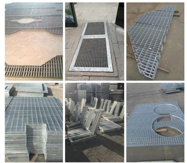 special shaped grating plate