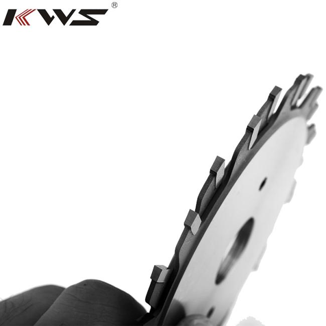 Kws Tct Conical Scoring Saw Blade for Cutting Laminated Panels Fireproof Materials