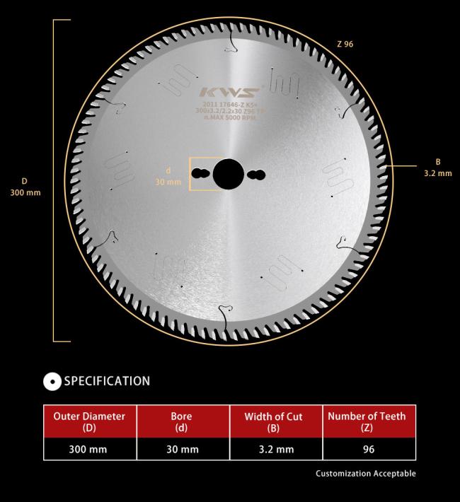 Kws Tct Universal Saw Blade for Wood