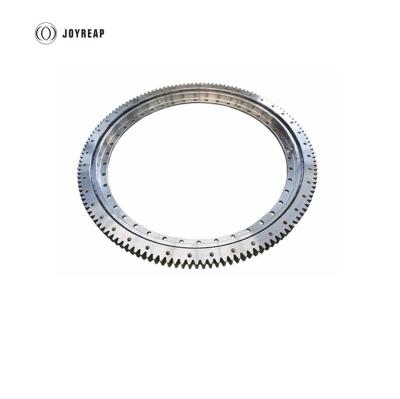 China Anillo giratorio de flancos con rodamiento de cuatro puntos de contacto anillo giratorio de rodamiento de bolas en venta
