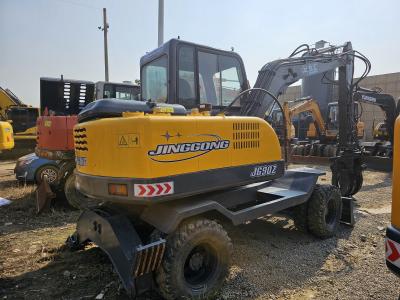 China Jg90z Wastemaster Wheeled Excavator Machine Grapple Bucket  CE for sale