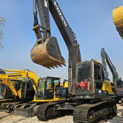 China Cobre EC210 Máquina de escavadeira Volvo usada 6 m Profundidade máxima de escavação à venda