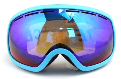 China Full Face Anti Fog Snow Goggles Quick Interchangeable Helmet Compatible for sale