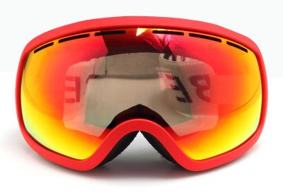 China Impact Resistance Cool Snow Glasses , Snowboard Glasses Interchangeable Lenses for sale