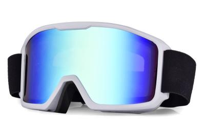 Chine Les lunettes à la mode de ski ont adapté le logo aux besoins du client avec la mousse molle à haute densité de visage de couche triple à vendre