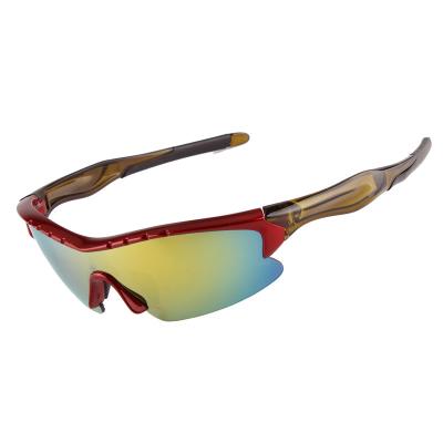China Fashionable Sport Goggle Glasses , Cycling Sunglasses High Strength Impact Resistance for sale