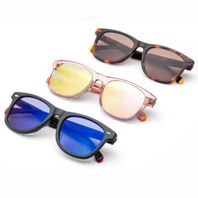 China OEM Square Lifestyle Sunglasses Polarized Custom Actetate Sunglasses for sale