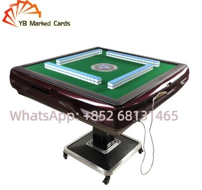 China YB Automatic Mahjong Table Cheat Green Plastic Casino Gambling Devices for sale