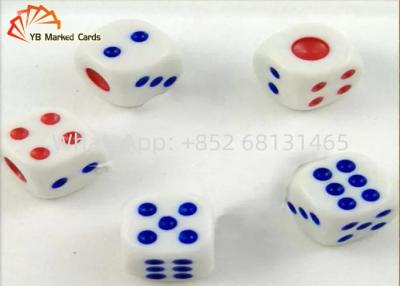 China Gamble Magnetic / Non Magnetic Induction Dice Red With Vibrator for sale