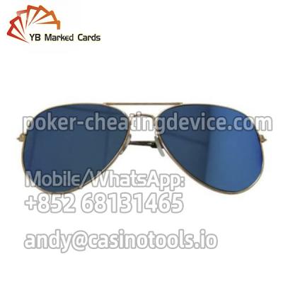 China 1.5mm Center Thickness Aviator Infrared Sunglasses For Marked Poker Deck for sale