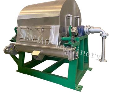 China Tea Polyphenol Drum Dryer Machine Continuous Drying Equipment Clay Mud Scraper for sale