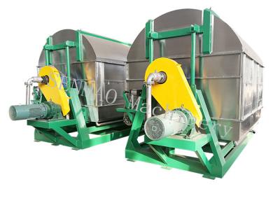 China Fish Slurry Scraper Rotary Vacuum Drum Dryer Animal Rubber Roller for sale
