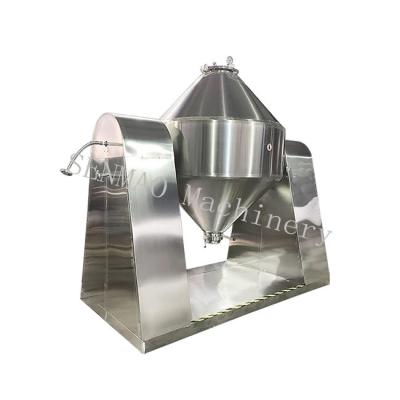 China Double Cone Rotary Vacuum Dryer Enamel Lithium Battery Laboratory Iron Phosphate Plastic Powder Dryer for sale