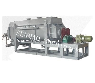 China 2.2kw Oligomer Accelerator Vacuum Paddle Dryer For Drying And Cooling à venda