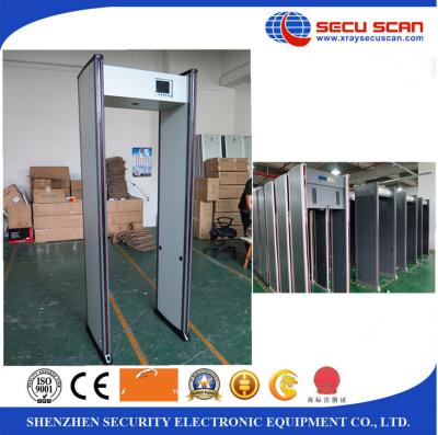 China 24 zonas caminan a través del detector de metales/de la puerta 8w del detector de metales en venta