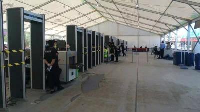 China Security Personal Scanning Walk Through Metal Detector For Event / International Conference for sale