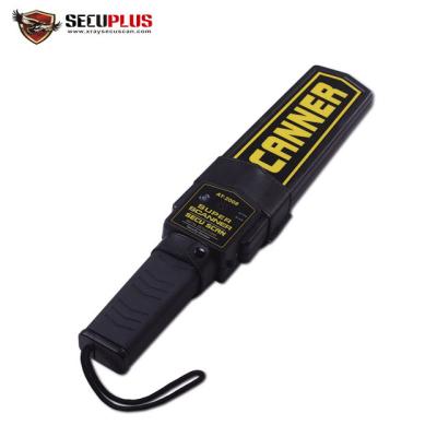 China Waterproof Portable Metal Detector Scanner / Small Metal Detector Wand for sale
