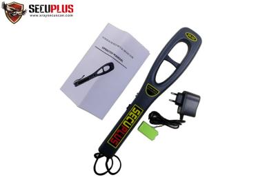 China Airport security CE approval portable super scanner metal detector with charger and battery for sale