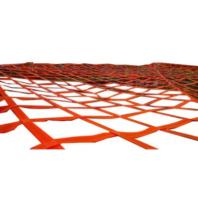 China Polyester Custom Cargo Nets Fall Protection Arrest Net Width 50mm For Commercial for sale