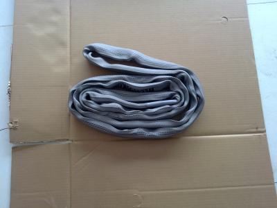 China Grey 4000kg Polyester Endless Round Sling Low Elongation For Barges for sale