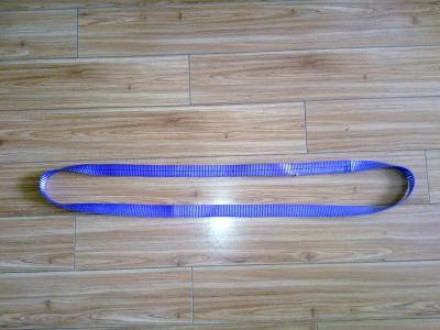 China One Way Endless Webbing Sling Single Eye For Lifting Steel Pipe And Tubing for sale