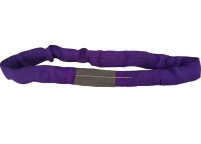 China Custom Polyester Lifting Sling 1T Endless Polyester Round Sling Multiple Fiber Construction for sale
