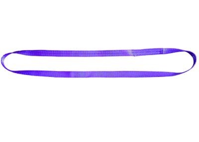 China Flat 100% Polyester WLL 1000kg Endless Webbing Sling for sale