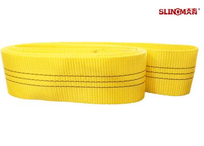 China 100% Polyester Flat Lifting Endless Webbing Sling for sale