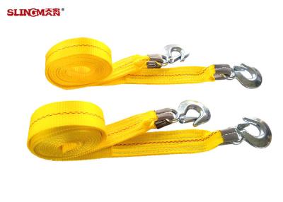 China Industrial Heavy Duty Tow Straps Polyester Material TUV ISO Certificate for sale