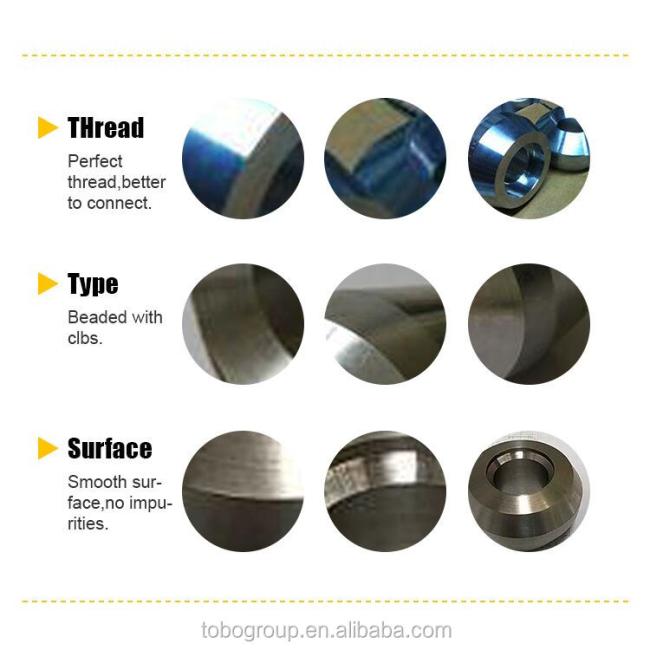 ASTM 2"x12" 3000LB Forged fittings threadolet sockolet flangeolet weldolet