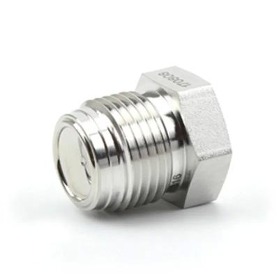 China Alloy Steel Plug Hexagon Head Forging Male Threaded Pipe Plug Alloy Pipe Fittings for sale