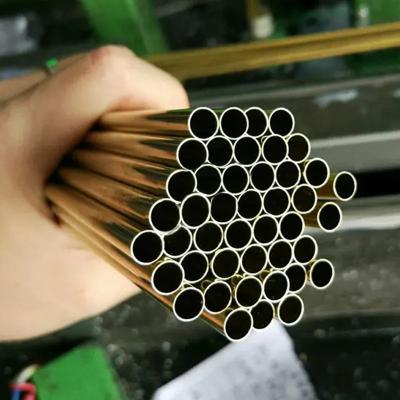 China Copper Nickel Alloy Pipes CuNi10Fe1Mn 8 Inch Seamless Straight Round Copper Pipe for sale