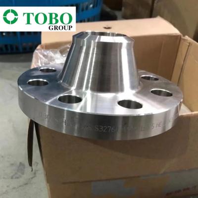 China Forged Flanges Super Duplex Pipe Fittings Welding Neck Flange A182 F55 ASME B16.5 CL1500 5