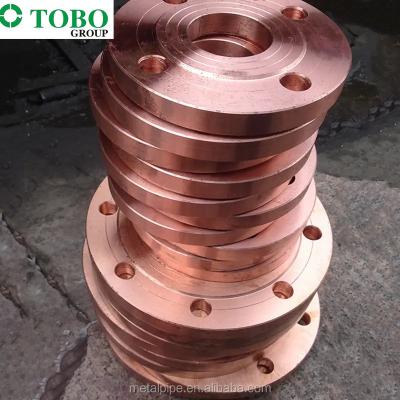 China Slip-On flange connector Copper and nickel flanges C70600 Size 10inch 150#-2500# Slip-On flange connector for sale