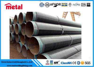 China CARBON STEEL Coated Steel Pipe ASMEA106 SEAMLESS DIN 30670 PE COATED Hot Rolled for sale