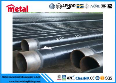 China LSAW Coated Steel Gas Pipe , Anti Corrosion Protection Coated Black Pipe for sale
