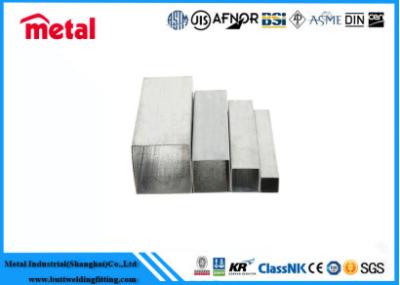 China Silver Square Hot Dip Galvanized Tube A106 GrB For Conduit ISO9001 / CQC Certificate for sale