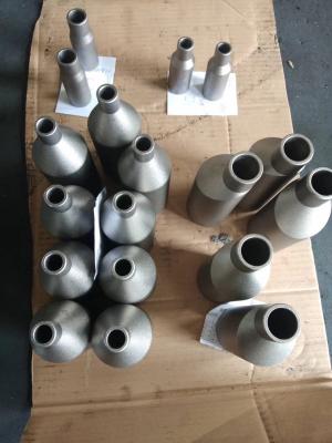 China Silver Color Titanium Alloy Pipe Reducer Welded Seamless Surface Finished for sale