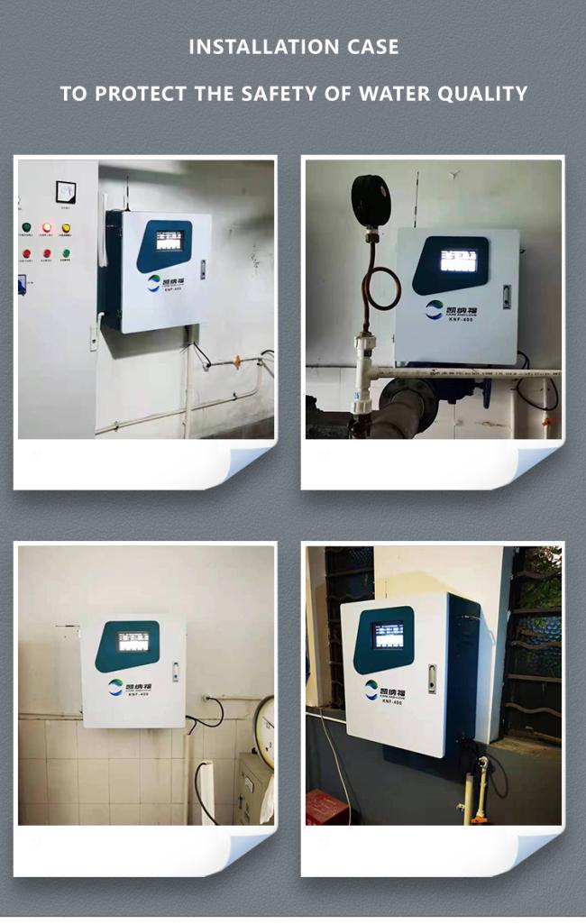 Tap water quality monitoring equipment Installation case