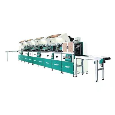 China 4 color 300x250mm 6000pcs/Hr Automatic Labeling Machine For Bottles for sale