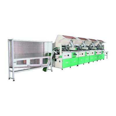 China 70pcs/Min Automatic Silk Screen Printing Machine for sale