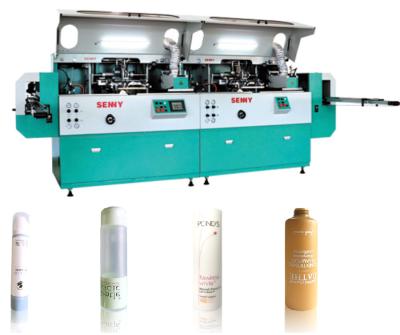 China 12 Color 5000pcs/Hr Tube Screen Printing Machine 250x200mm For Container for sale