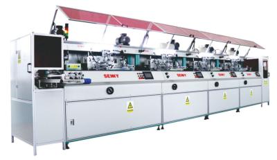 China certificação do CE da máquina de impressão da tela de seda da garrafa da cor 6000pcs/Hr 12 à venda