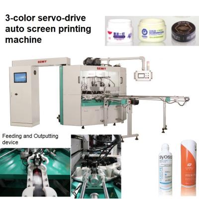 China Industrial 3 Colors 60Hz Multicolor Screen Printing Machine 250x160mm for sale