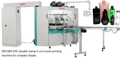 China máquina de impressão multicolorido da tela de 1800pcs/Hr 6bar para a garrafa redonda à venda