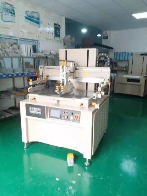 China Aluminium Plate Flat Screen Printing Machine For Max Printing Area 600mm X 900mm for sale
