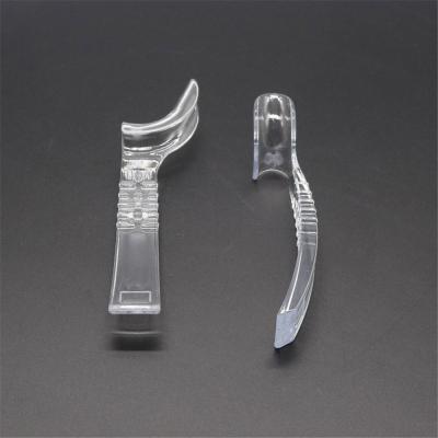 China Customized Dental Mouth Opener Transparent For Mouth Corner Half Side for sale