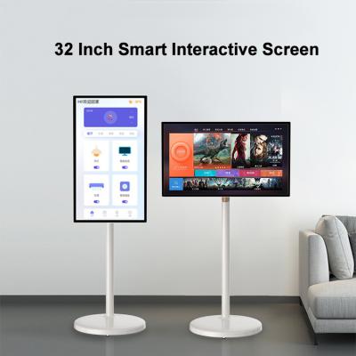 China New Trend Screen 32 Inch StandbyME Floor Standing Smart TV Indoor Android Lcd Touch Screen for sale